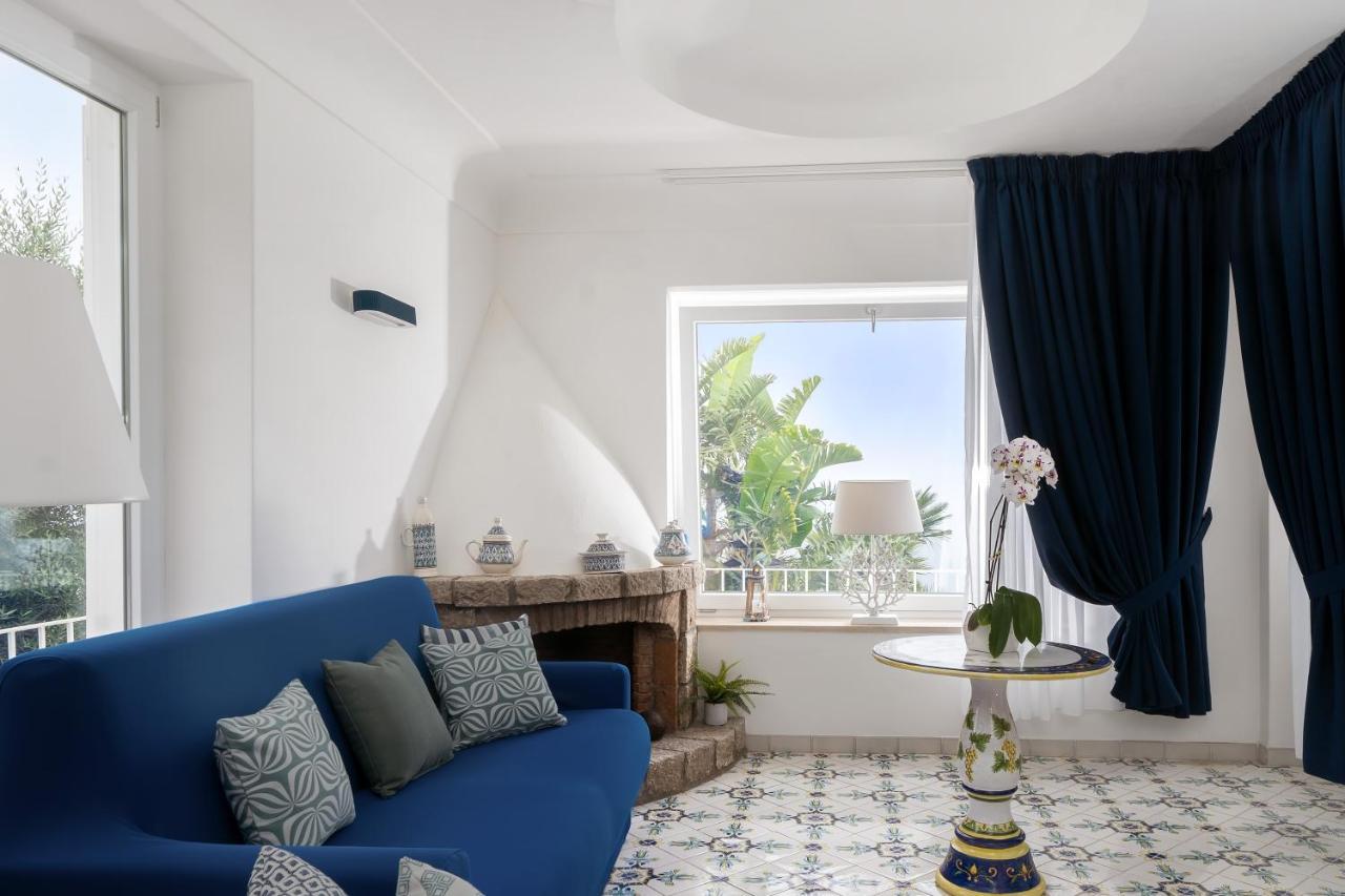 אנה קאפרי Capri Blue Luxury Villa Le Tre Monelle מראה חיצוני תמונה